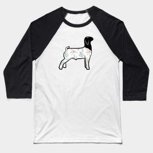 Watercolor Cactus Market Goat - NOT FOR RESALE WITHOUT PERMISSION Baseball T-Shirt